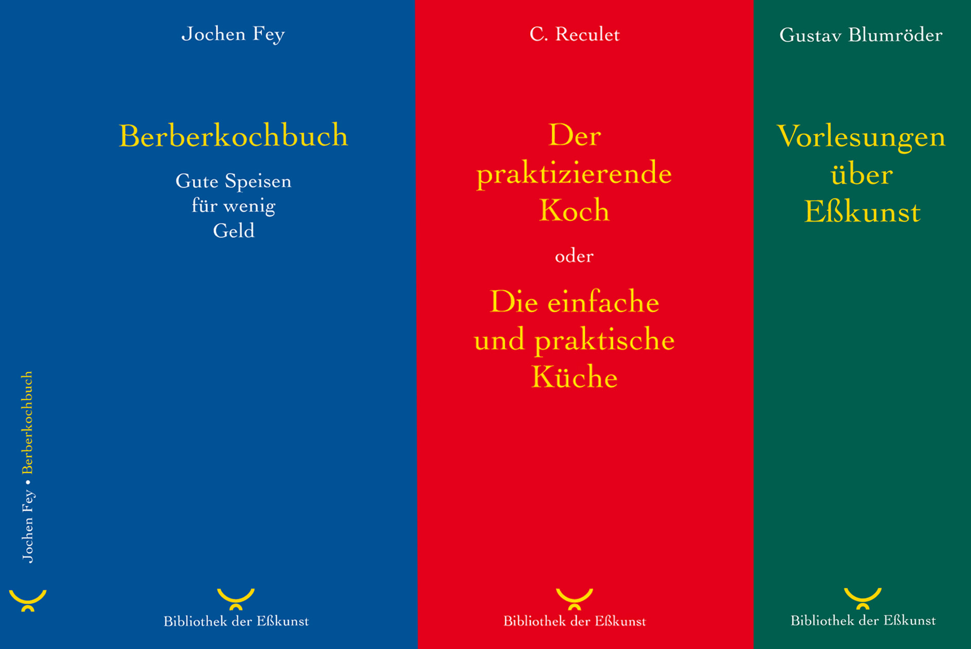 bibliothek der esskunst, buchreihe, konzeption, gestaltung, ausarbeitung
